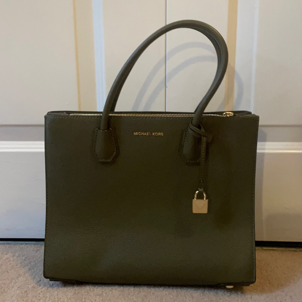 Michael Kors - Olive Leather Tote - Never used!
